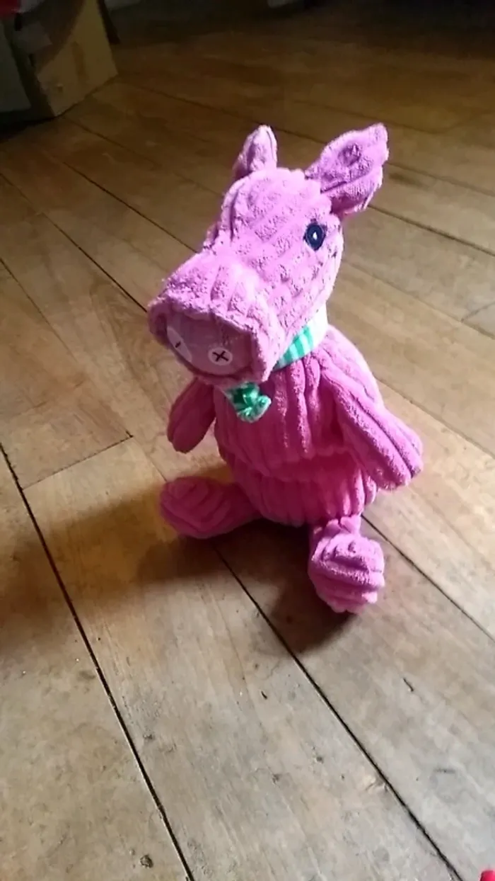 Lot peluche et doudou plat Deglingos - photo numéro 2