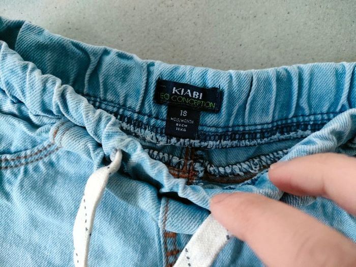 Short bleu - Taille 18 mois - photo numéro 3