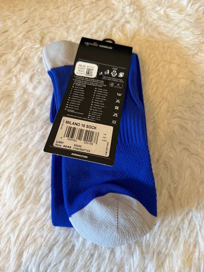 Chaussette haute de sport foot Adidas neuf 46/48 - photo numéro 4