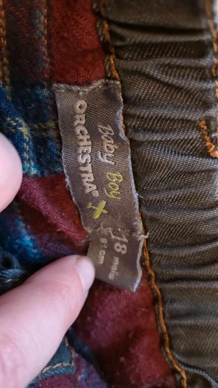 Lot de 2 pantalons 18 mois - photo numéro 3