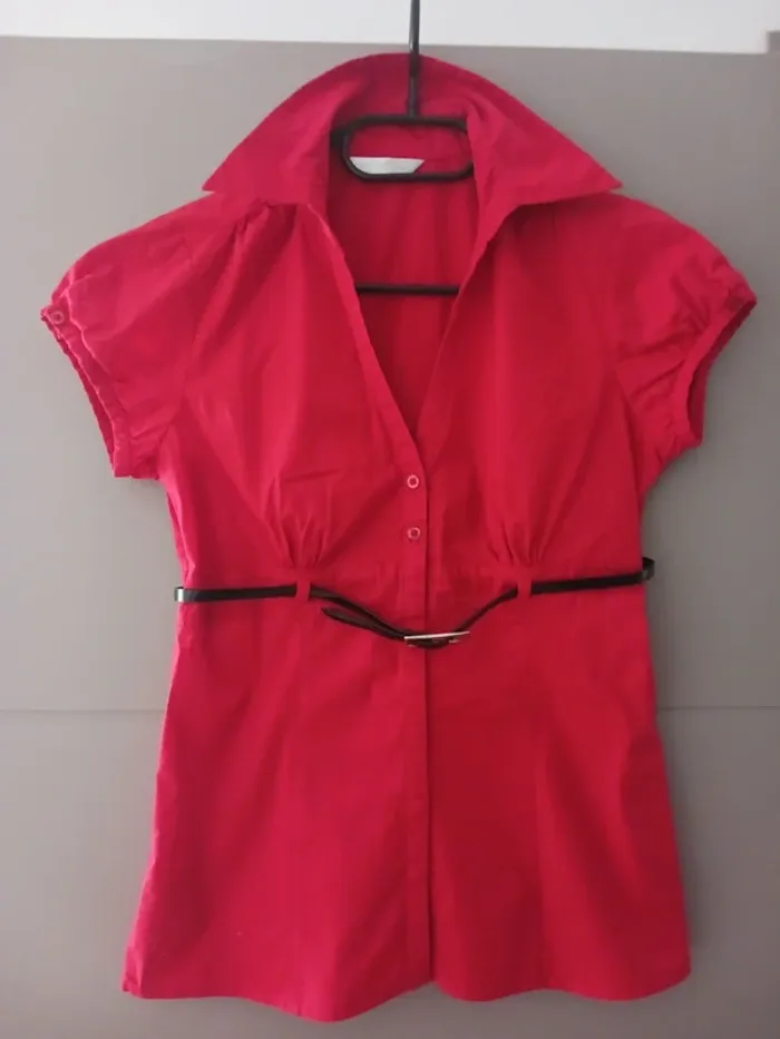 Chemisier rouge femme Taille 38 Promod