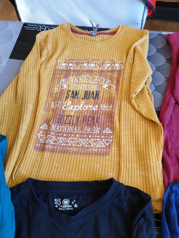 Lot de 6 Tee-shirt manche longue - photo numéro 6