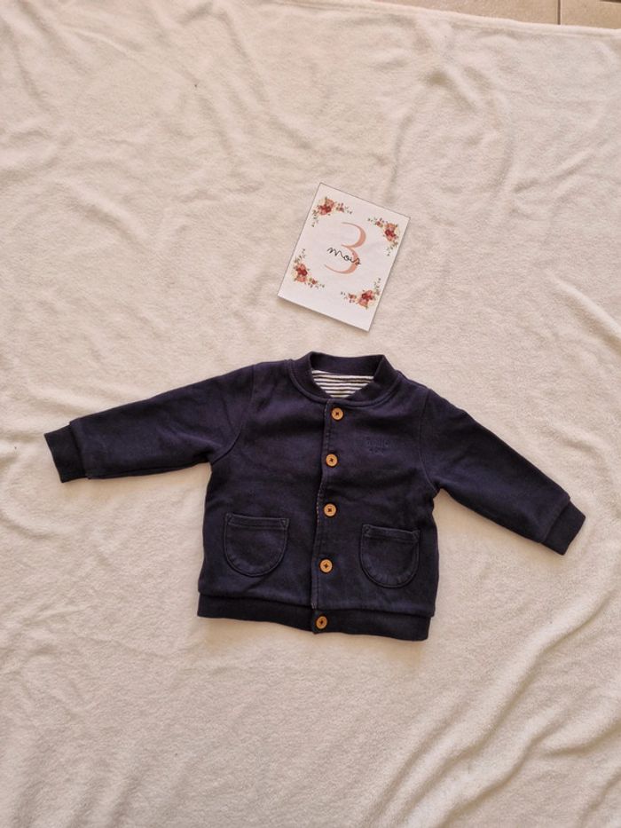 Veste réversible 3 mois