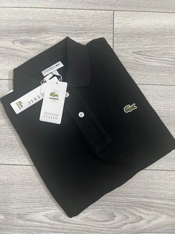 Polo Lacoste noir