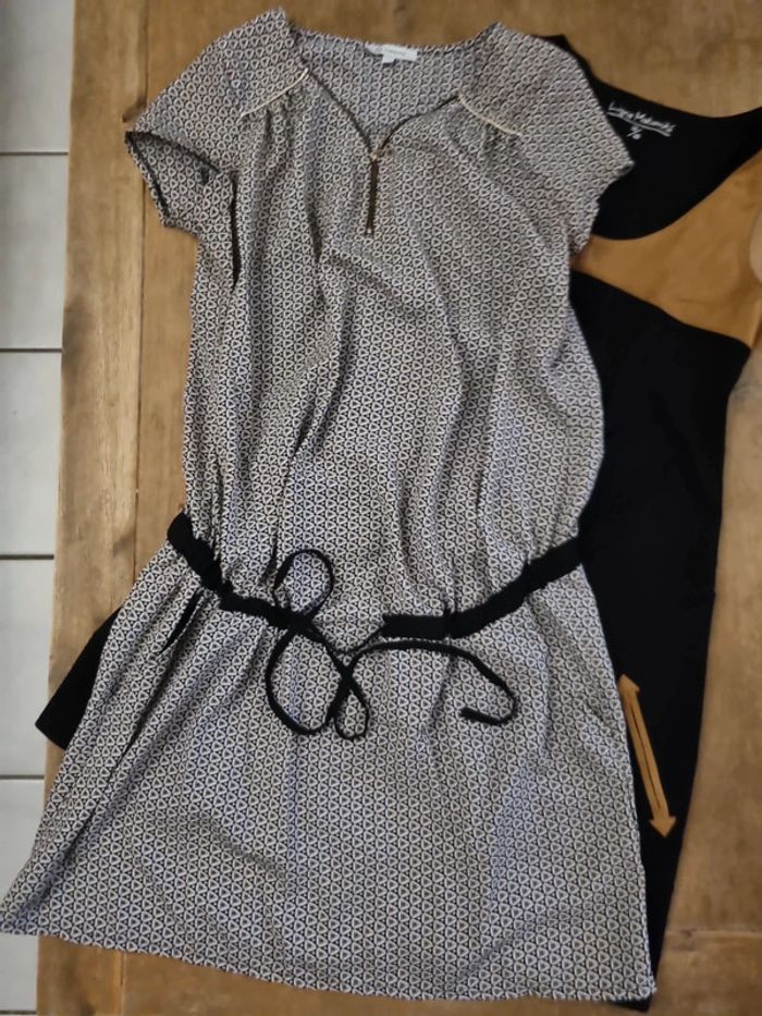 Lot 3 robes de grossesse en très bon état - photo numéro 2