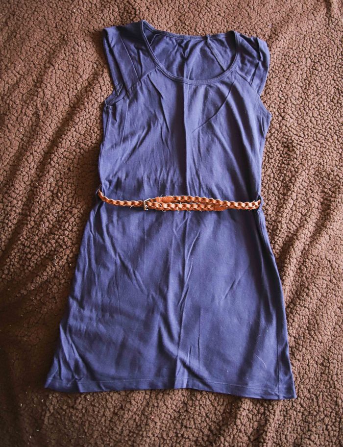 Petite robe bleu marine "Basic"