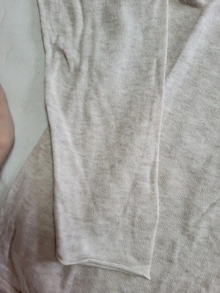 Pull léger beige - photo numéro 3