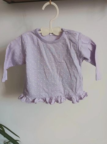 Tee shirt violet 3m