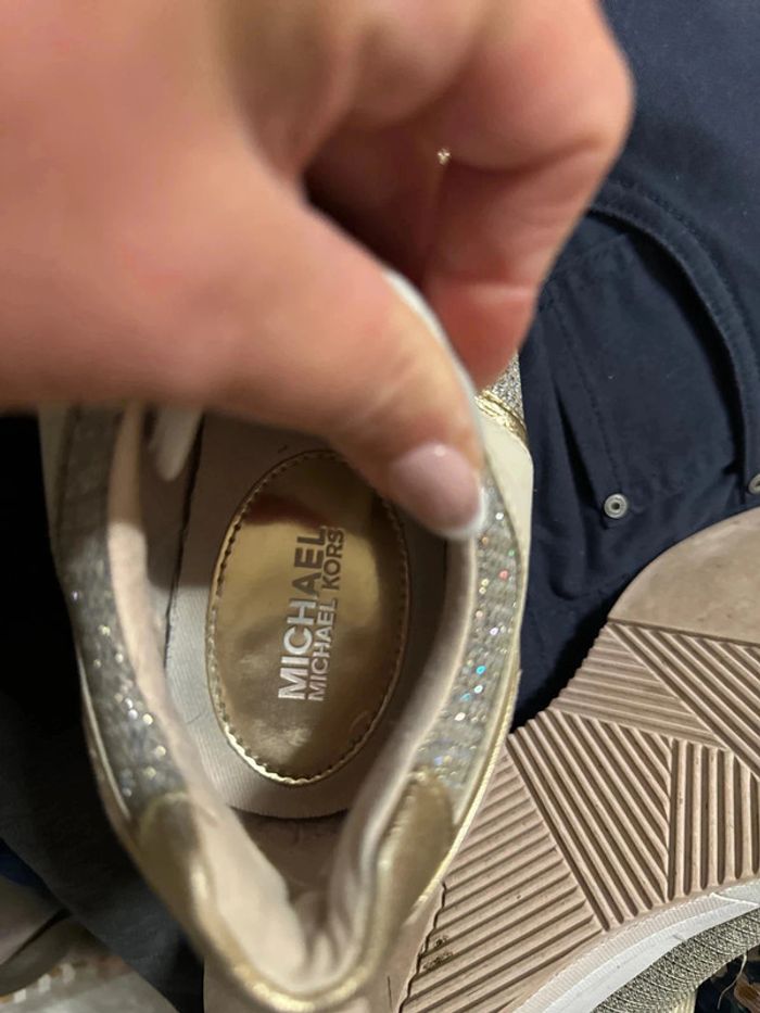 Baskets compensées Michael kors 37 à paillettes strass - photo numéro 6