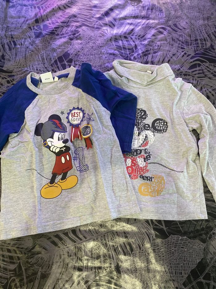 Lot de 2 haut mickey
