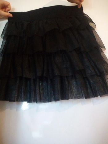 Jupe noire à paillettes