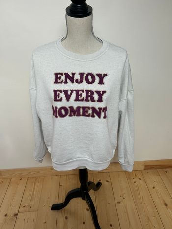 Sweat écru Gémo - taille L/40