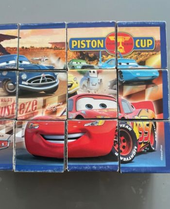 Cubes pour puzzles Cars