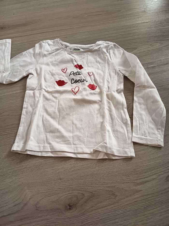 Tee shirt manche longue 4 ans