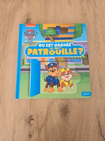 Livre où est passée la pat patrouille