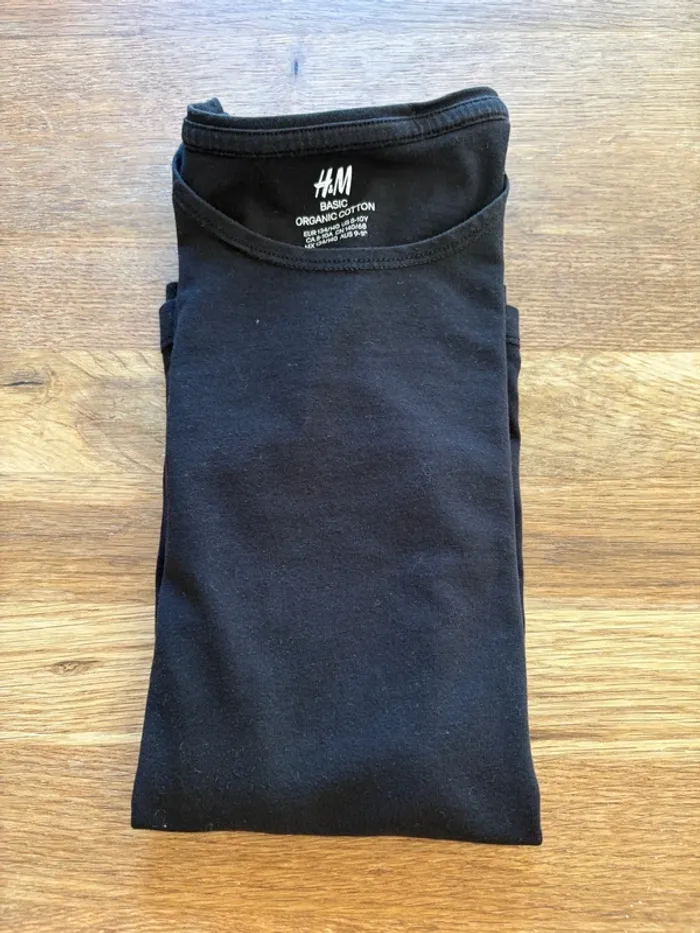 Tee-shirt manches longues noir