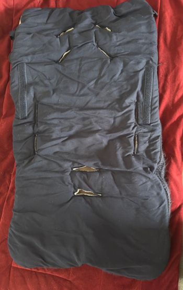 Lot chancelière vert baudet et sac à poussette - photo numéro 4