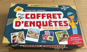 Mon coffret d’enquêtes autour du monde 6 ans et +