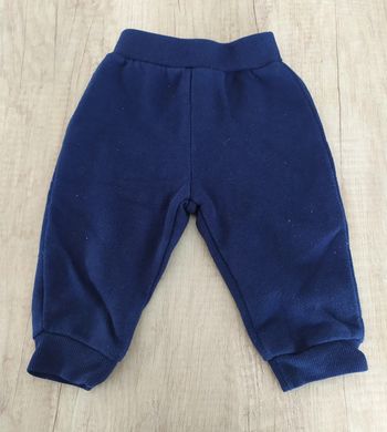 Jogging molleton bleu marine garçon taille 6 mois