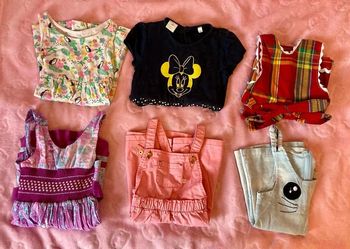 18 mois - lot 6 robes printemps été