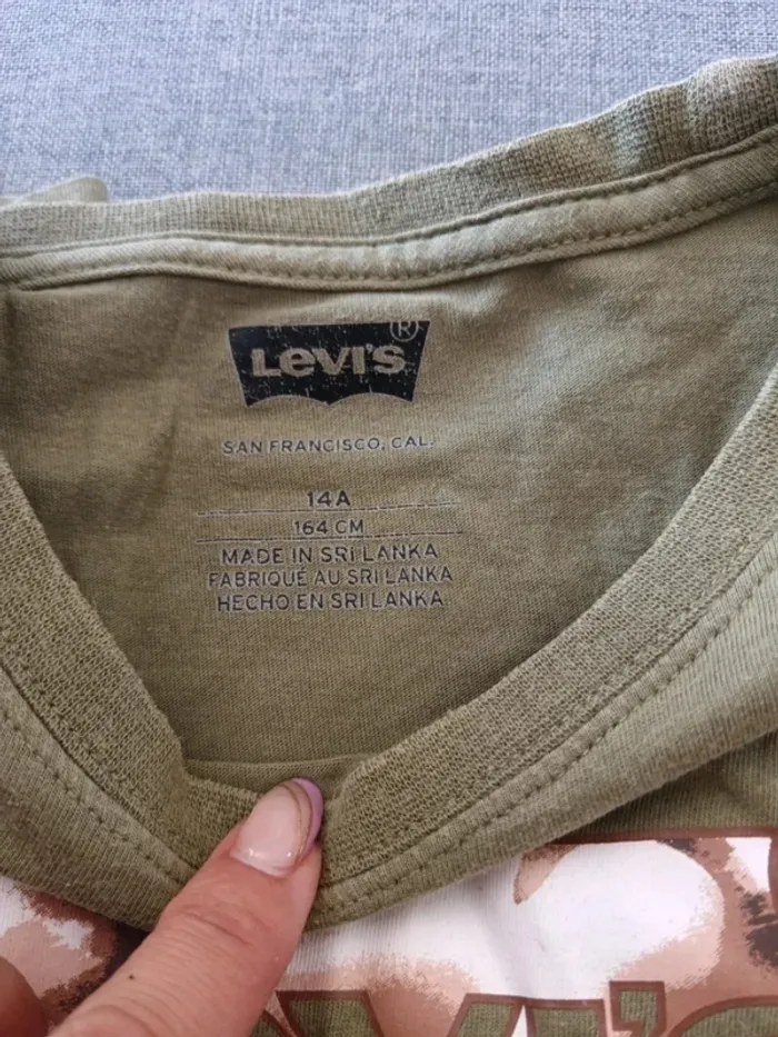 C54 t-shirt kaki Levi's 14 ans - photo numéro 3