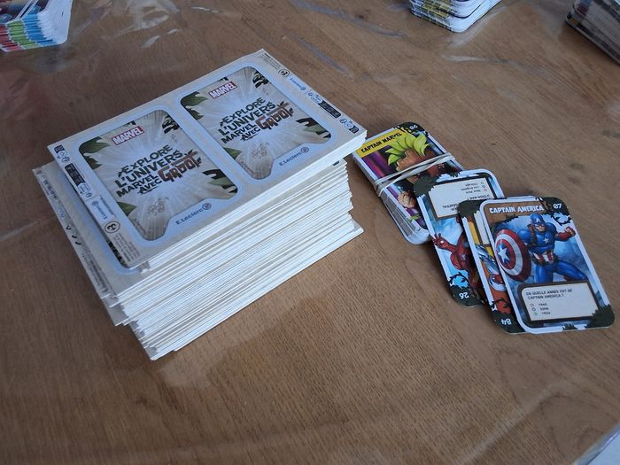Cartes Leclerc 2024 Explore l'univers Marvel avec Groot