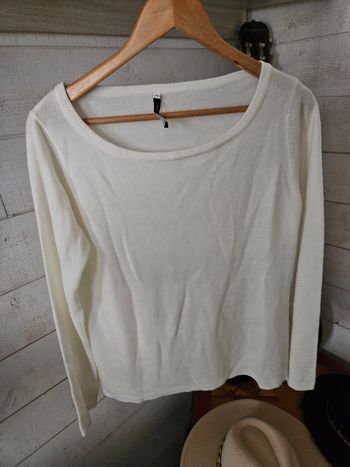 Pull blanc