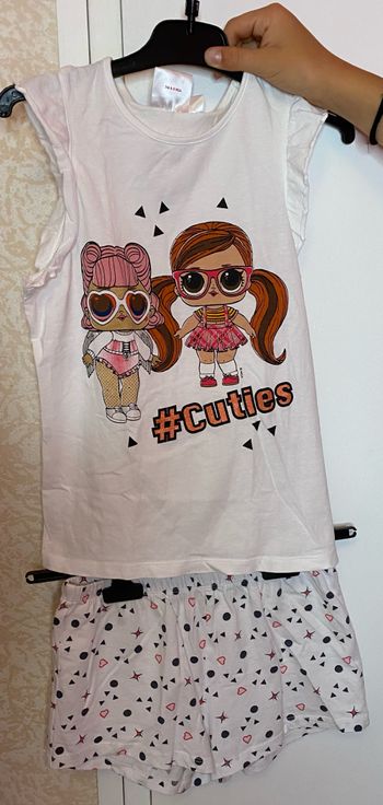 Lot de 2 pyjamas short