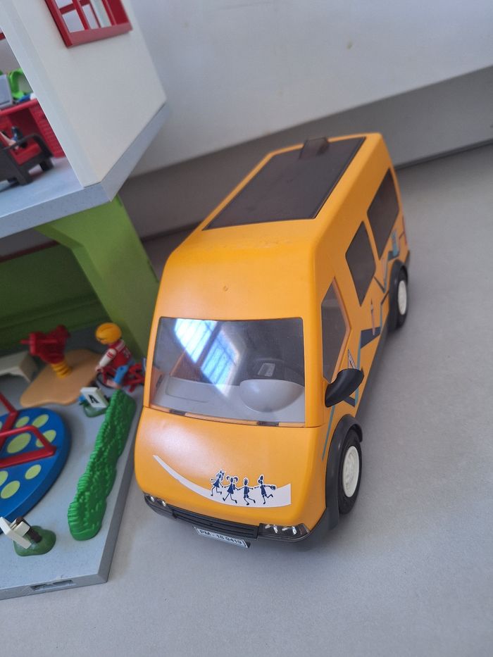 Ecole playmobil avec extension et bus - photo numéro 8