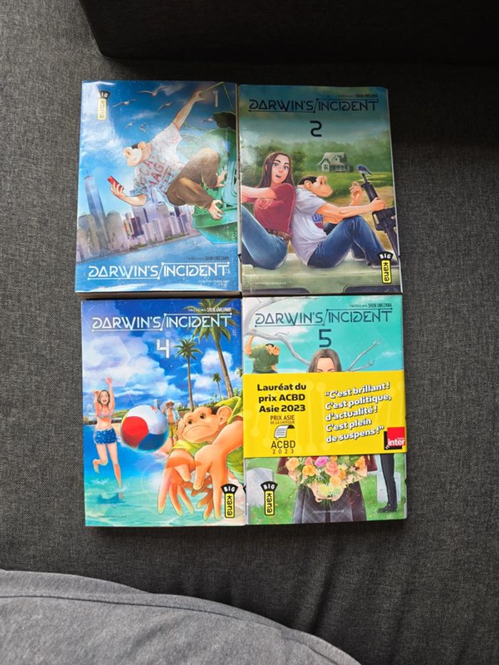 Vend lot manga darwin's incident