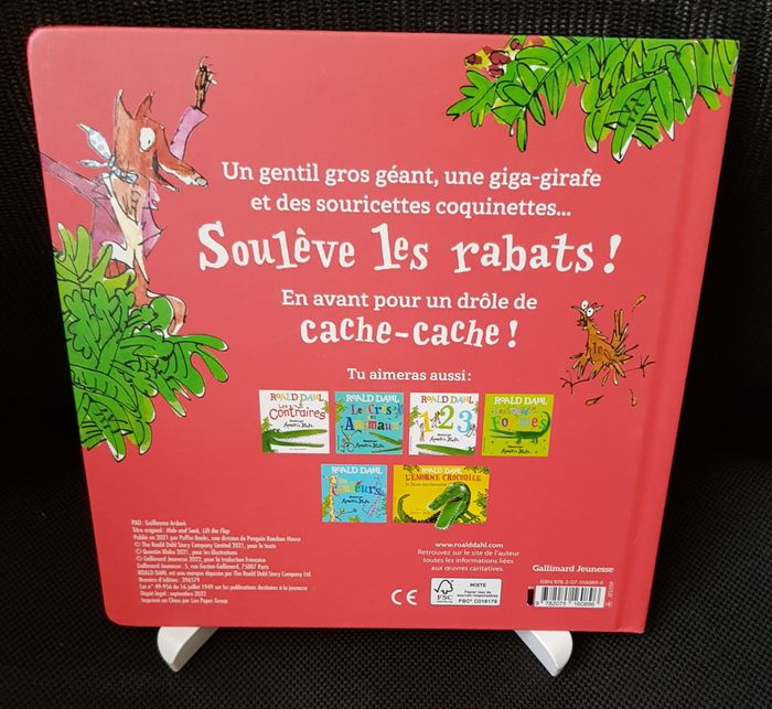 Drôle de cache-cache - Roald Dahl - Quentin Blake - Gallimard Jeunesse - photo numéro 2