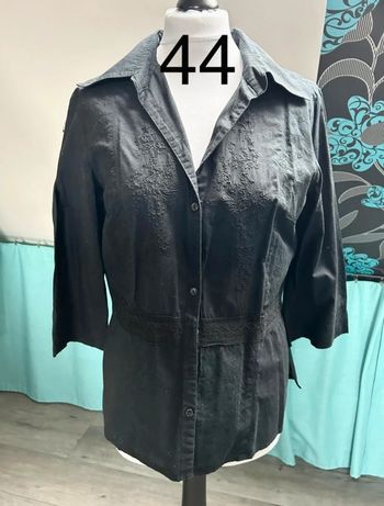 Chemisier noir 44