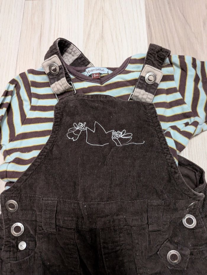 Salopette garçon 6 mois - photo numéro 2