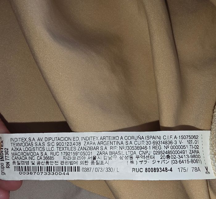 Salopette jupe ZARA L - photo numéro 5