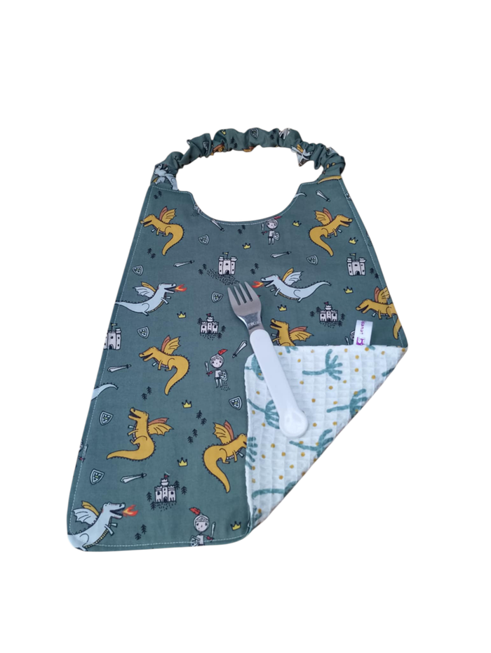 serviette de cantine élastiquée modèle au choix - photo numéro 10