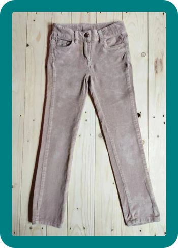 Pantalon velours 7 ans Tao fille