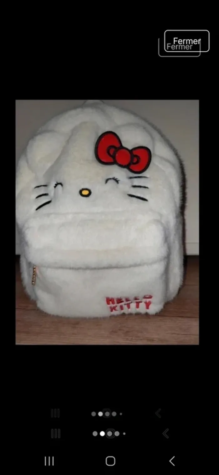 Sac à dos hello kitty - photo numéro 2