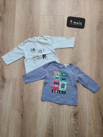 Tee-shirt manche longue 9 mois