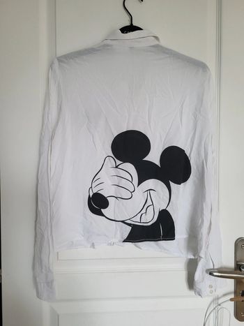 Chemise Mickey taille 38 h&m