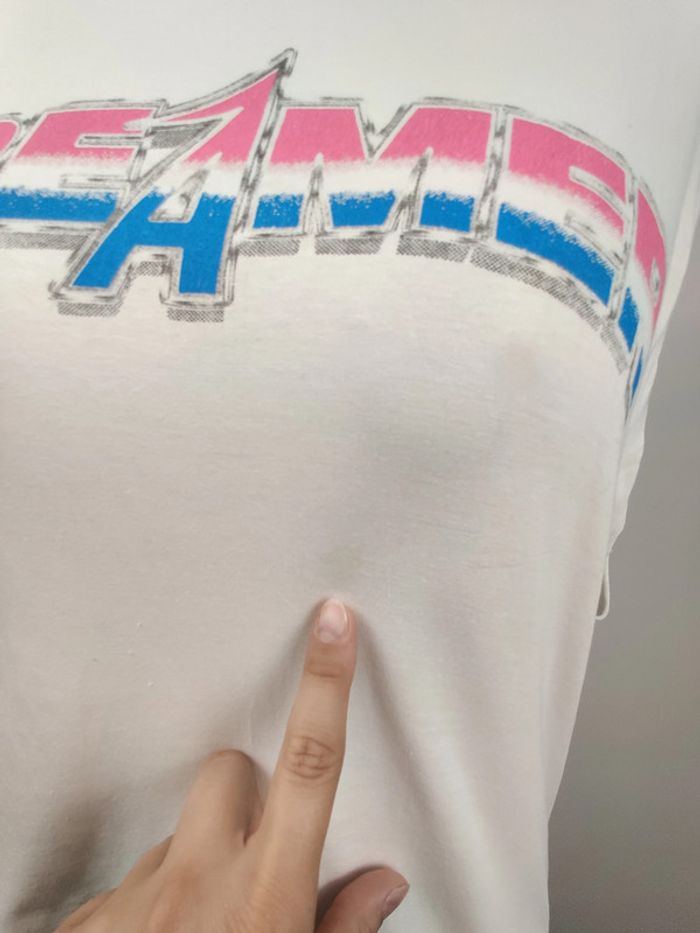 Débardeur blanc échancré Dreamer - Diesel - S - photo numéro 4