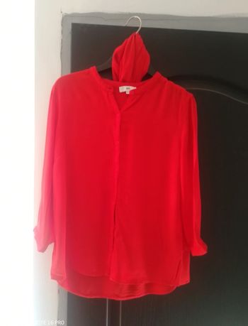 Chemisier rouge CKS taille 34