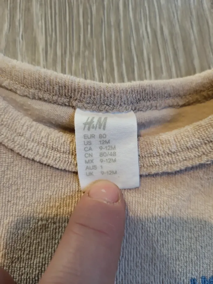 Ensemble t-shirt et short 12 mois - photo numéro 5