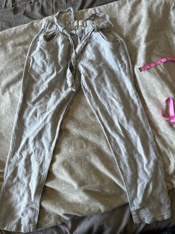 Zara pantalon lin et coton 152