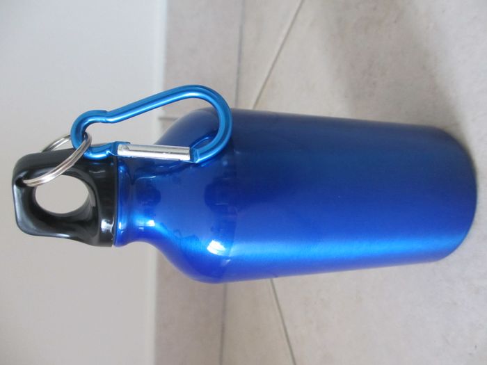 Gourde métal bleue 40 cl - photo numéro 2