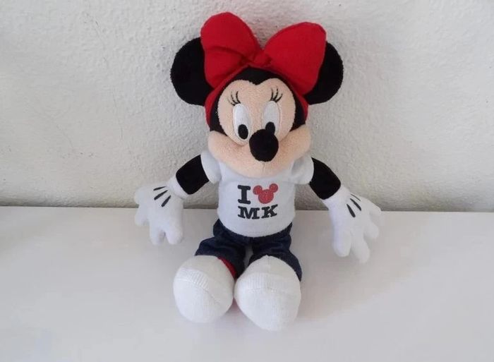 Peluche Minnie " I love mickey" - photo numéro 4