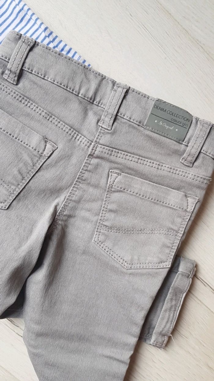 Ensemble 3 pièces mi saison fille 2ans tao kiabi - photo numéro 3