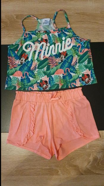 Ensemble débardeur et short 3 ans