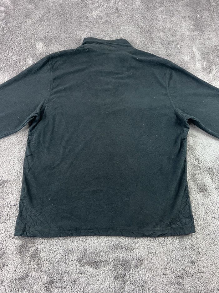Pull col camionneur Timberland noir avec logo brodé Taille L – Homme - photo numéro 2