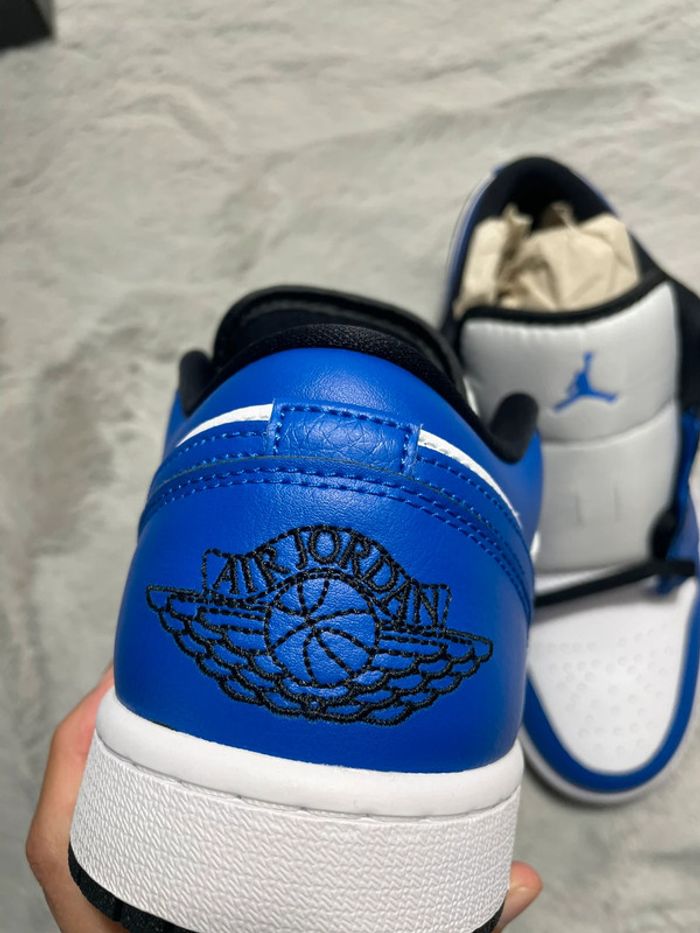 Basket Nike Air Jordan 1 low bleu - Taille 44 - photo numéro 6