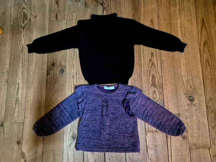 Lot de 2 pulls en taille 3 ans.
